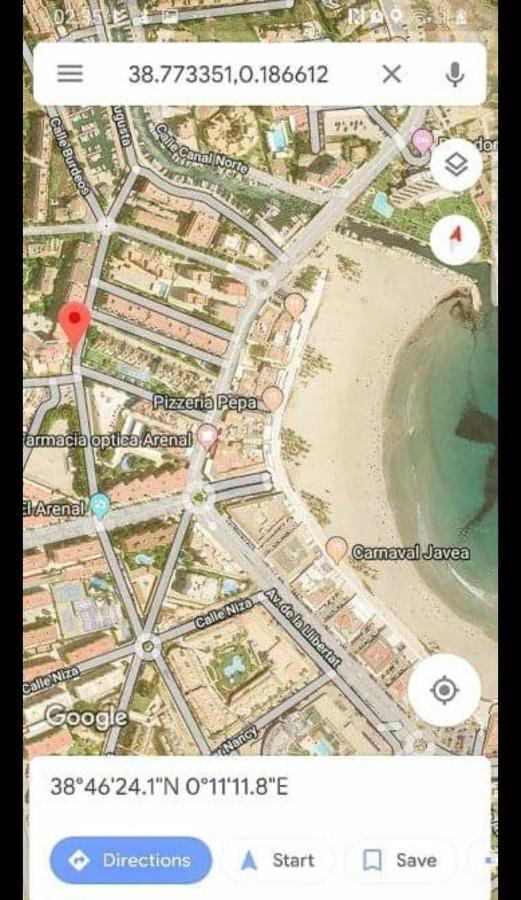 Jávea Apartamento Miramar מראה חיצוני תמונה
